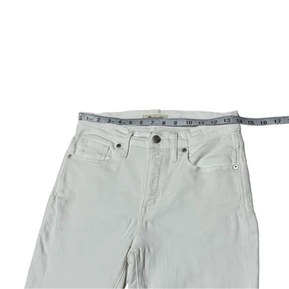 Madewell‎ White High Rise Skinny Jeans Size 28